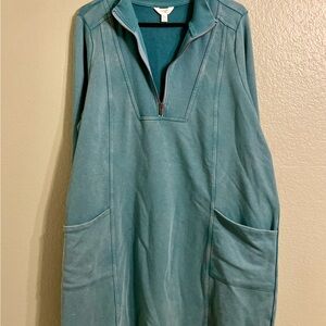 Terra & Sky Teal Knit Top